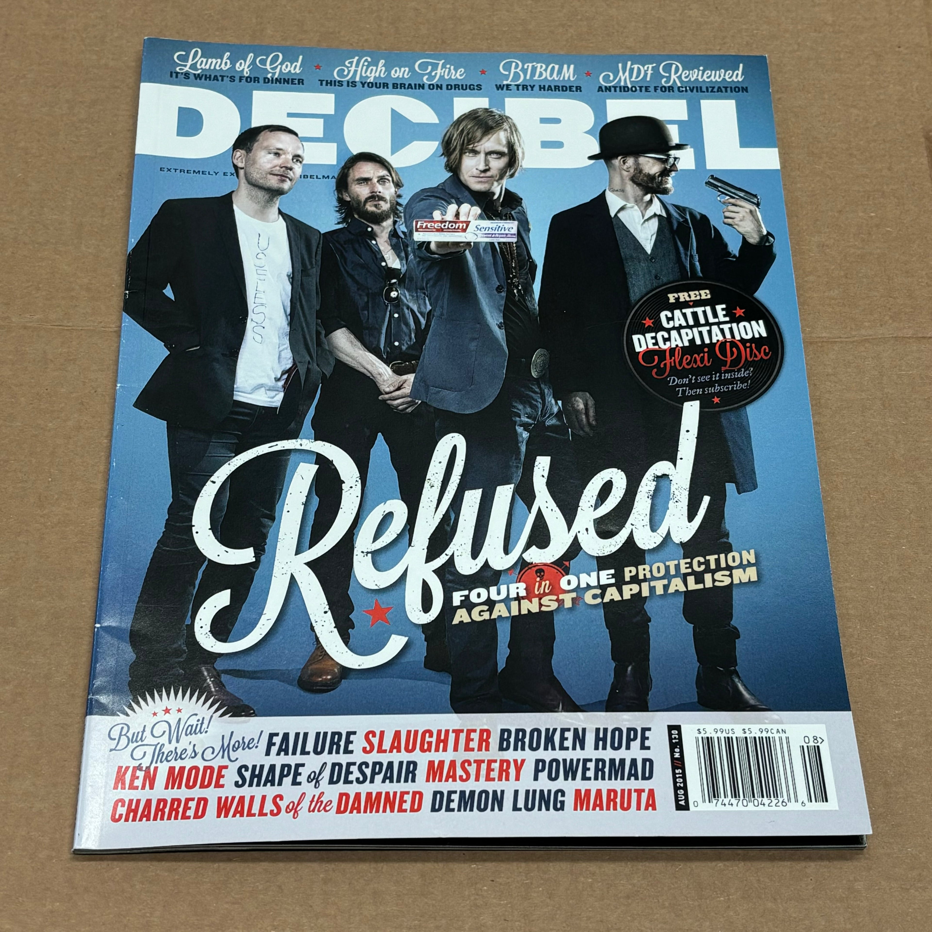 DECIBEL magazine (multiple issues)