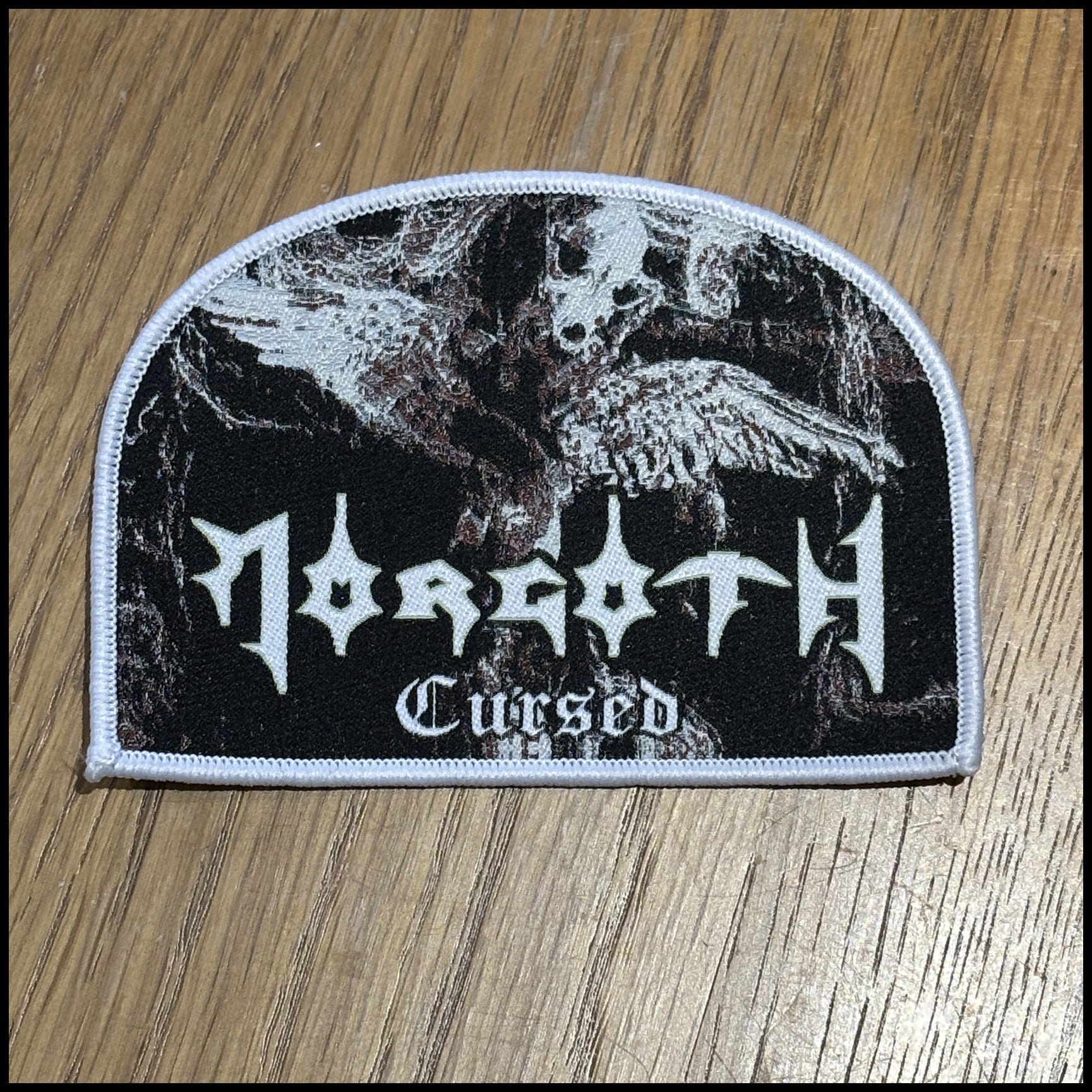 MORGOTH: official deluxe/limited CURSED patch