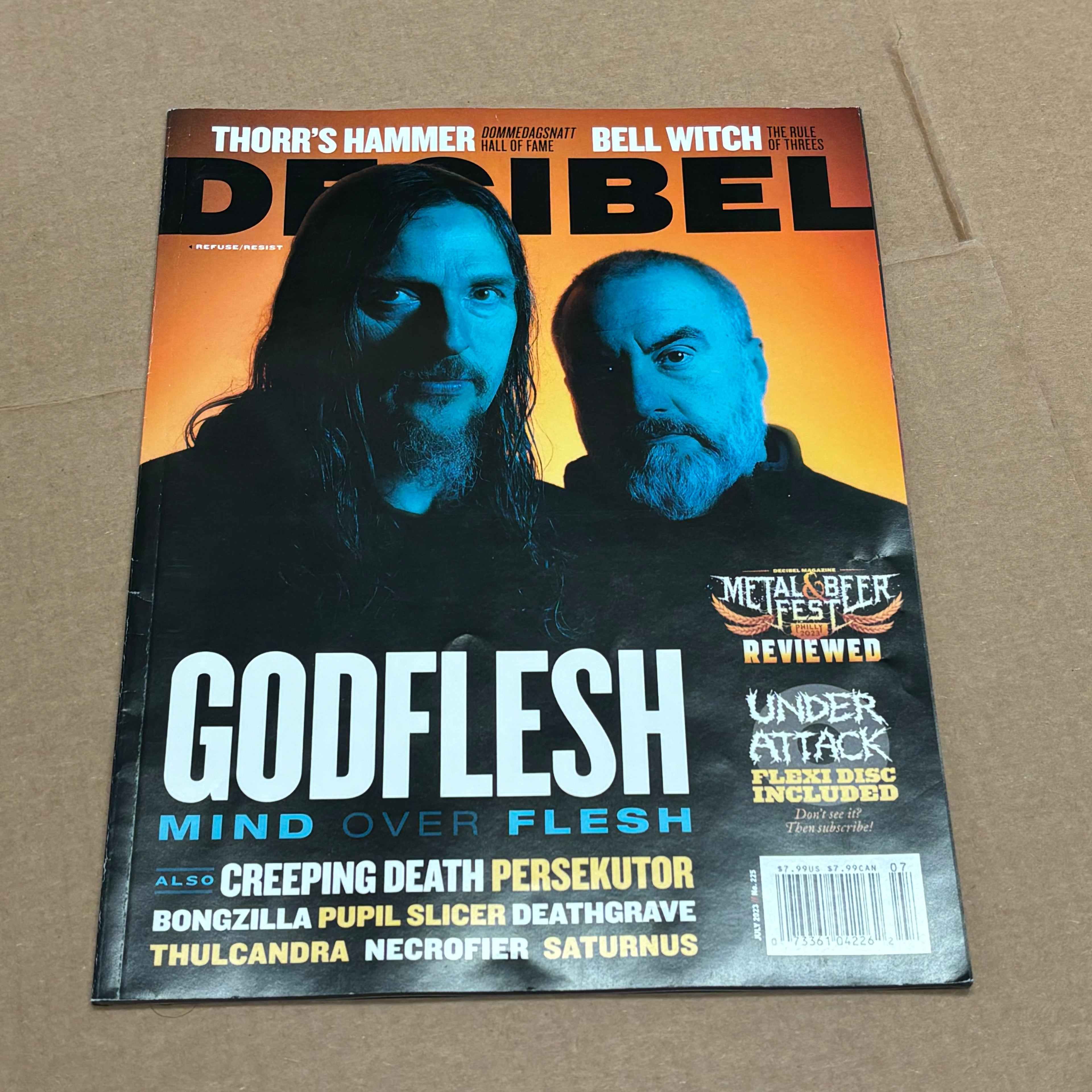 DECIBEL magazine (multiple issues)