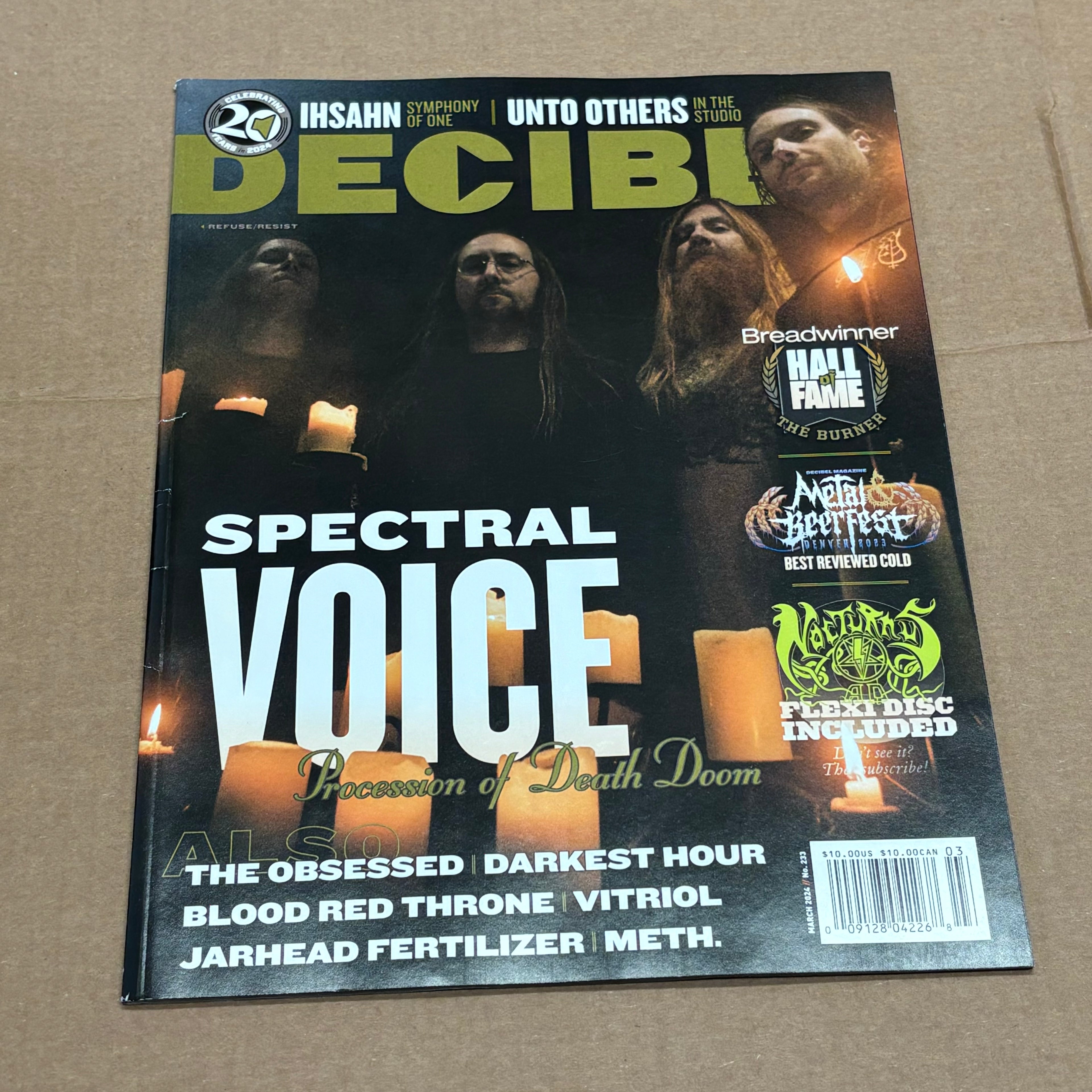 DECIBEL magazine (multiple issues)