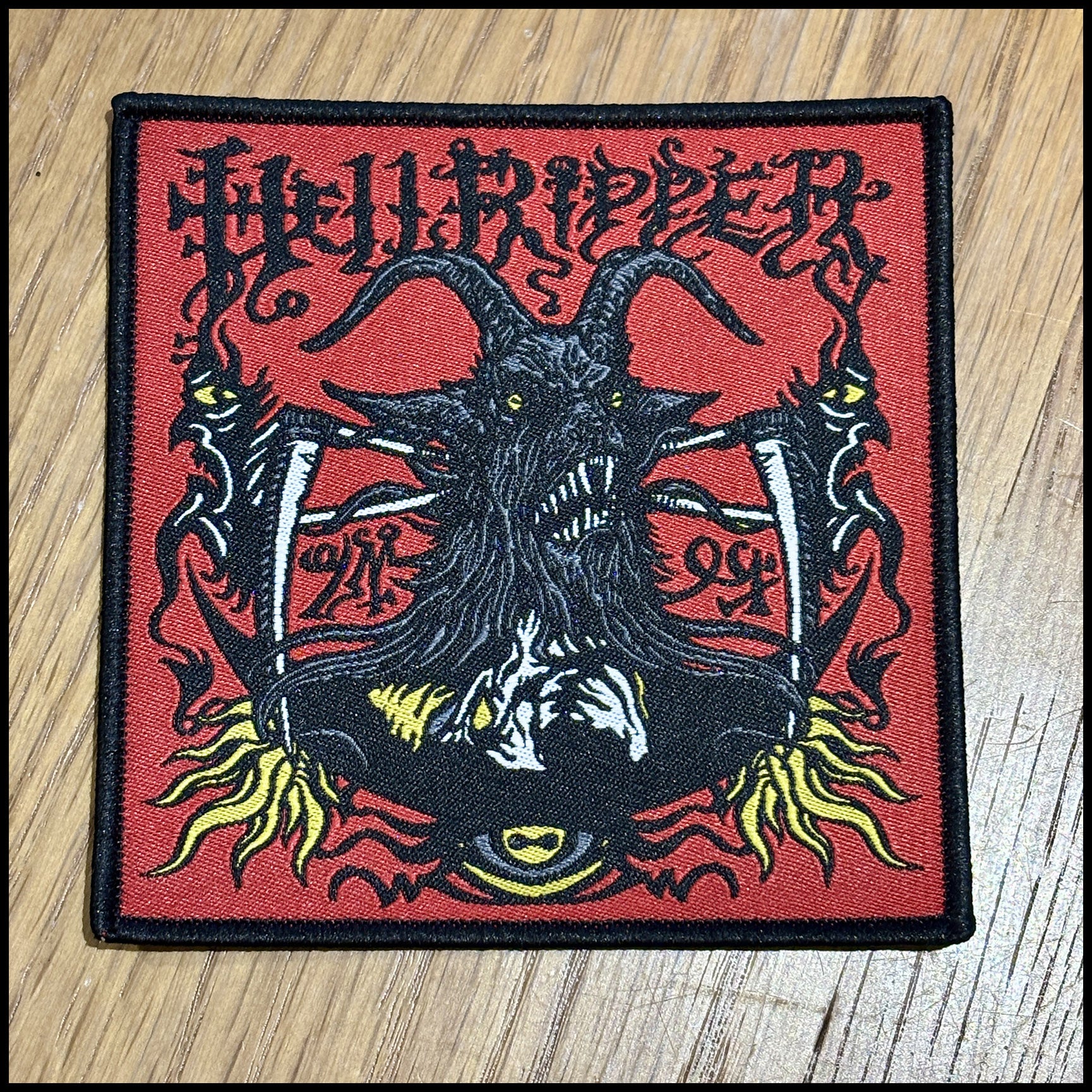 HELLRIPPER: official HAIL THE GOAT patch