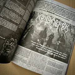 THE CONVIVIAL HERMIT issue 10 (large, black / death / underground metal & culture publication) *plus CD*