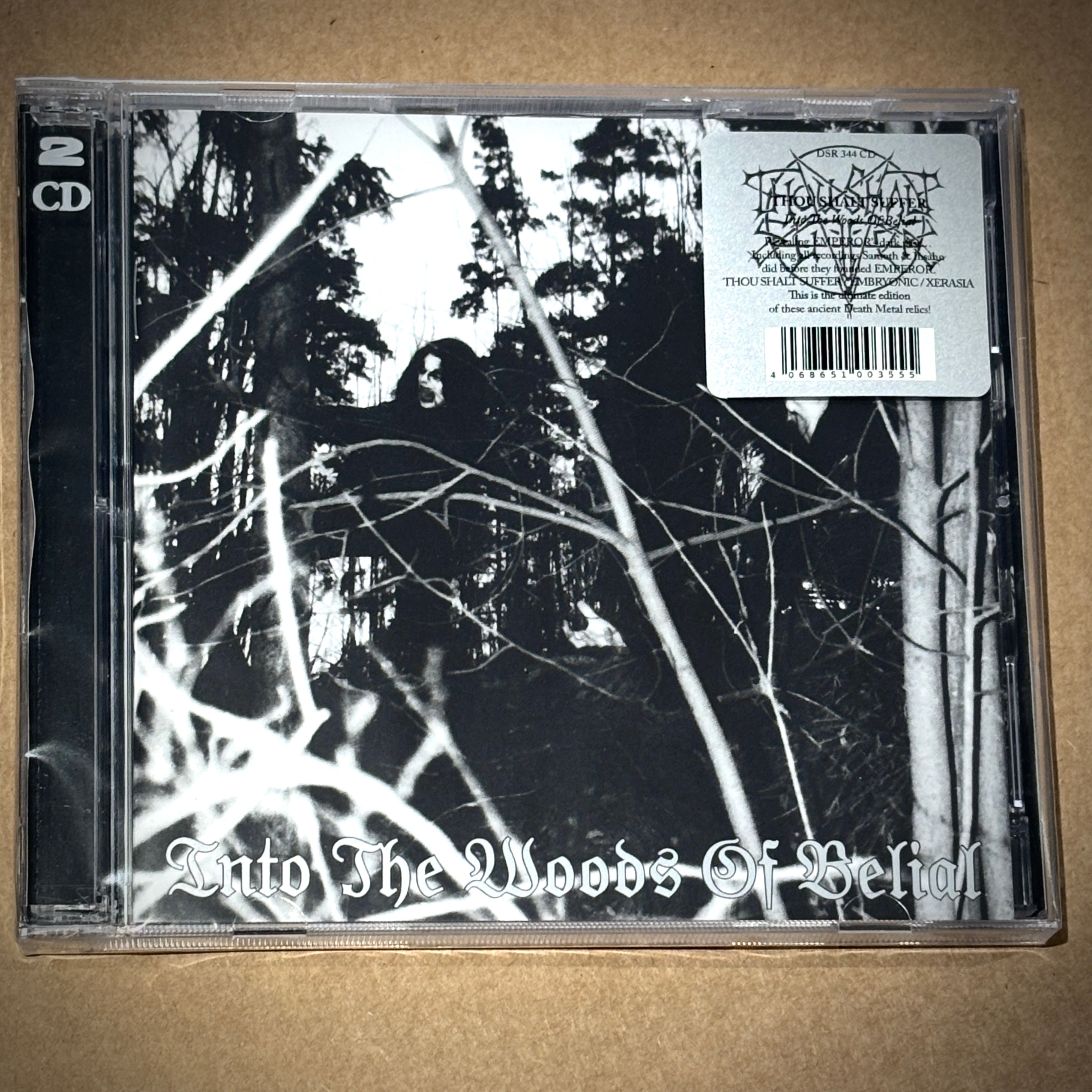 THOU SHALT SUFFER: Into The Woods of Belial 2CD (legendary pre-EMPEROR material)