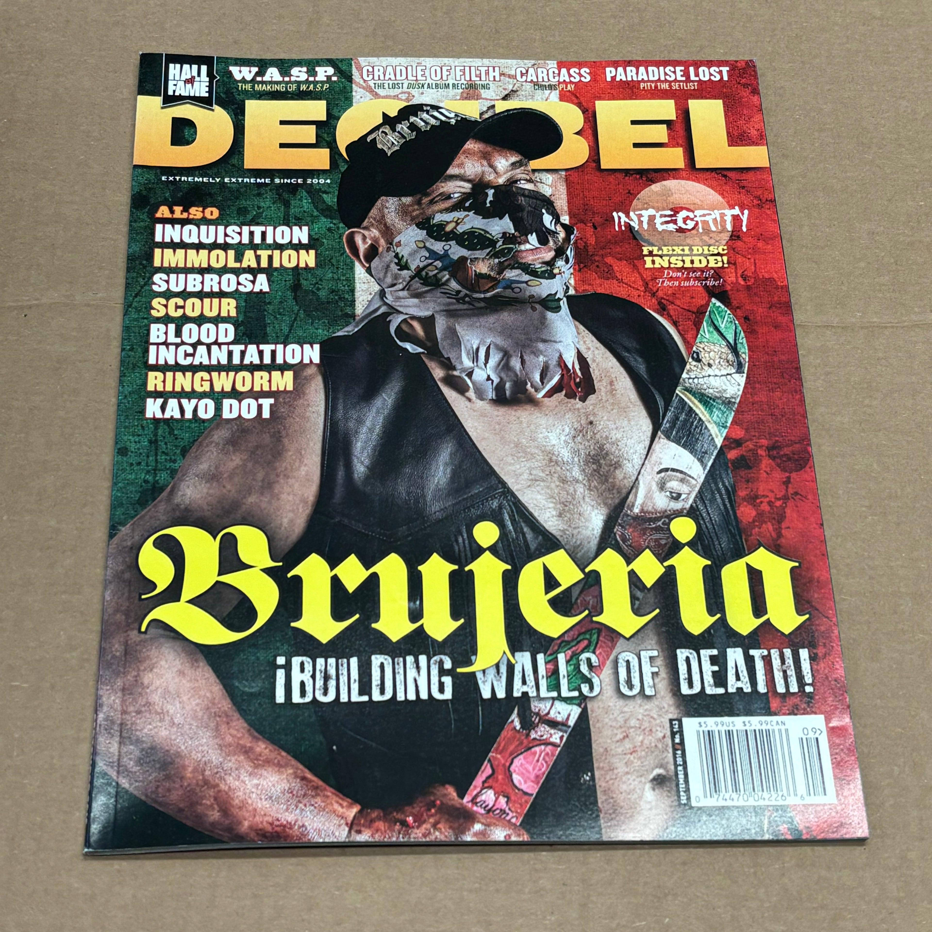 DECIBEL magazine (multiple issues)