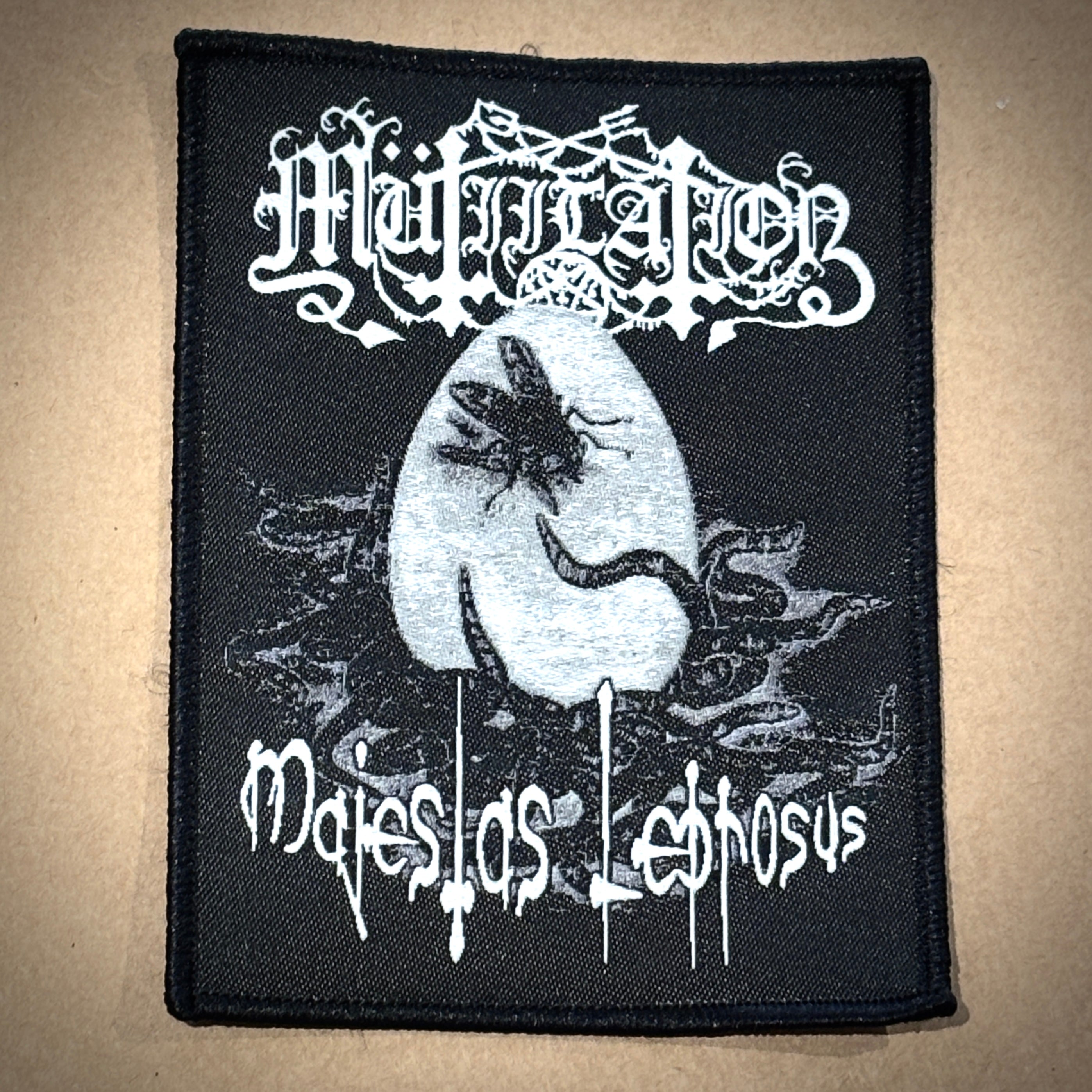 MÜTIILATION: official deluxe/limited MAJESTAS LEPROSUS patch