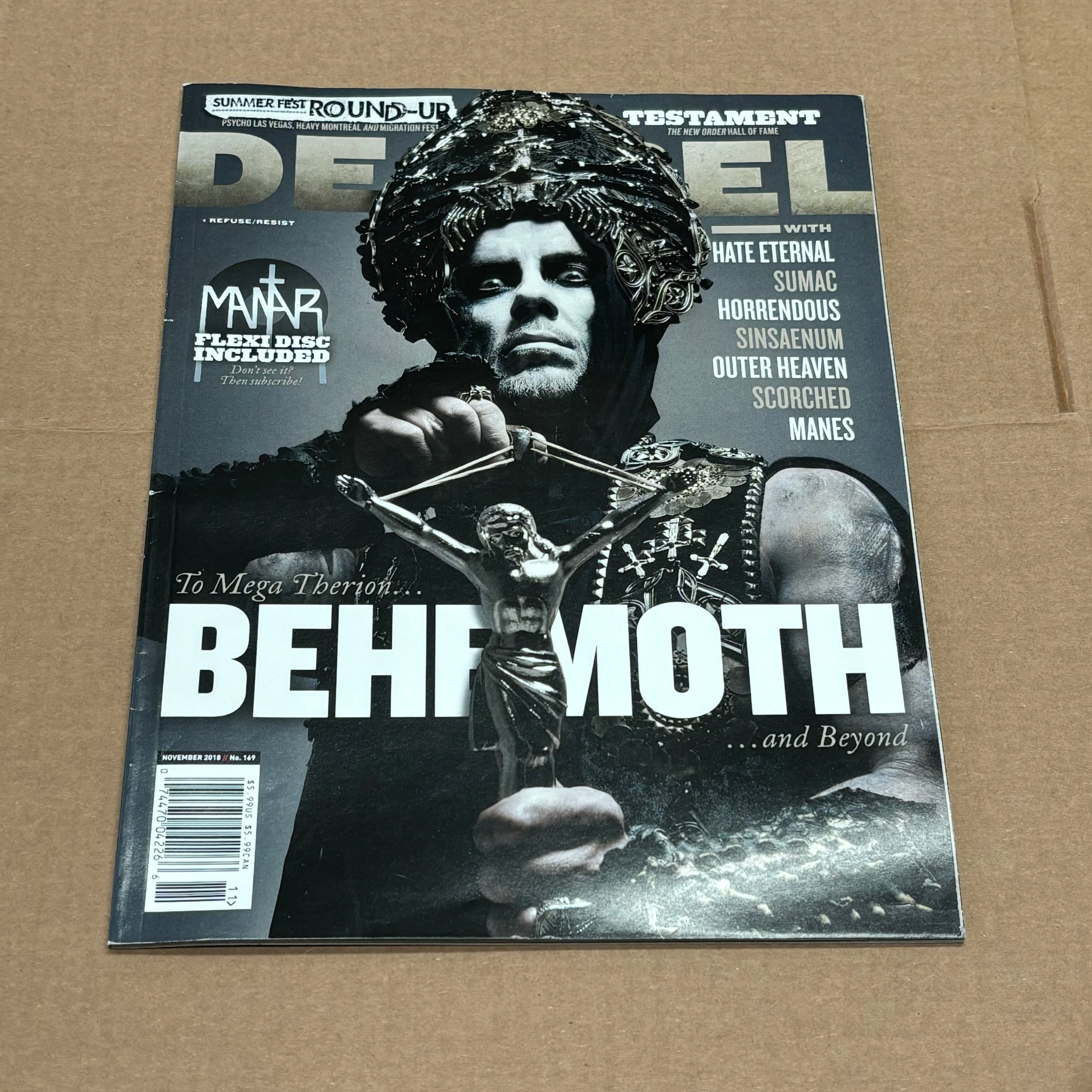 DECIBEL magazine (multiple issues)