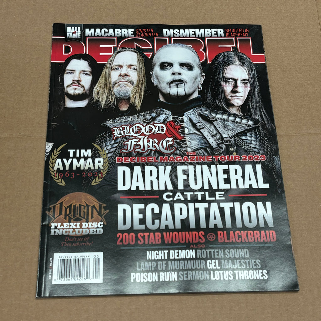DECIBEL magazine (multiple issues)