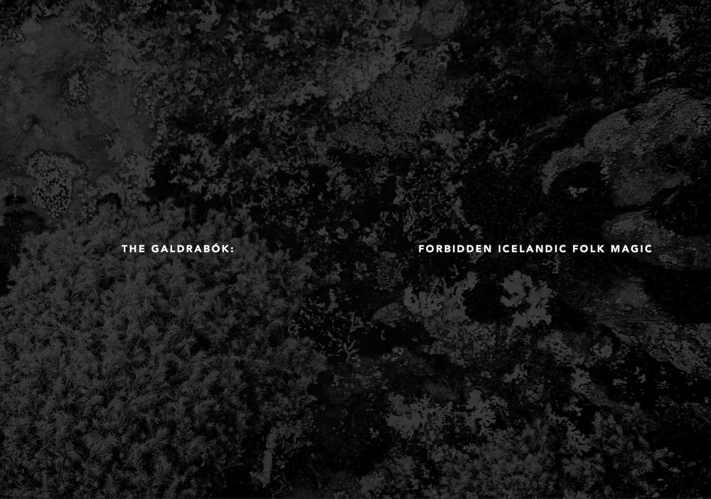 THE GALDRABOK: FORBIDDEN ICELANDIC FOLK MAGIC book