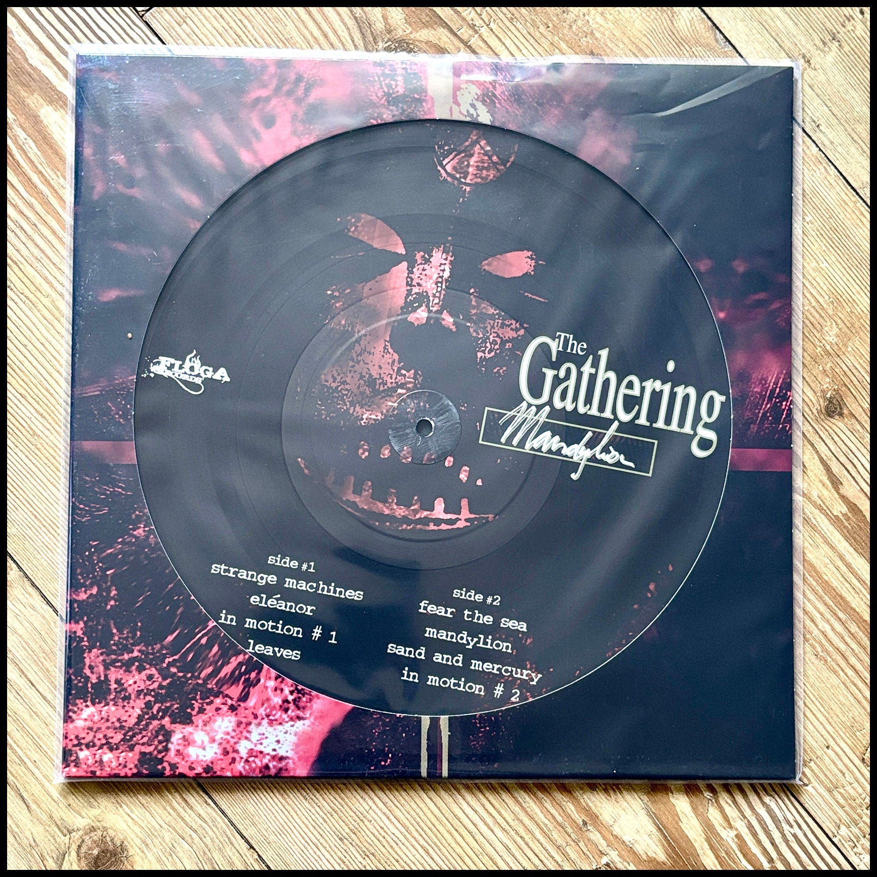 THE GATHERING: MANDYLION limited picture disc (picture vinyl in cut out sleeve with insert) *new*
