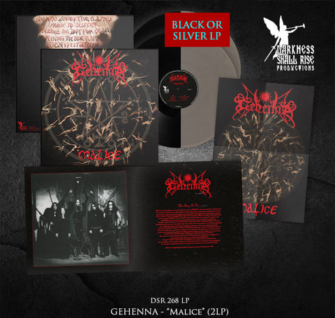 GEHENNA: Malice (Third Spell) LP (black or silver vinyl)