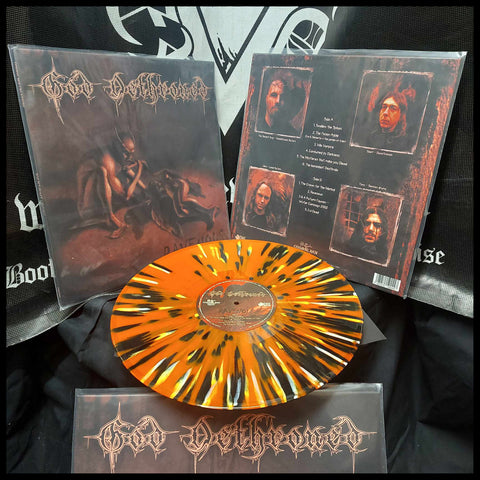 GOD DETHRONED: Ravenous LP (orange/black/white splatter vinyl, inlay, ltd to 500)