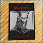 HELLHAMMER: official, limited APOCALYPTIC RAIDS patches (by CND, 2 variants)