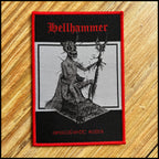 HELLHAMMER: official, limited APOCALYPTIC RAIDS patches (by CND, 2 variants)