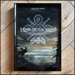 Preorder [September 2025] HOME OF THE WAVES: CONVERSATIONS WITH MOONSORROW hardback book