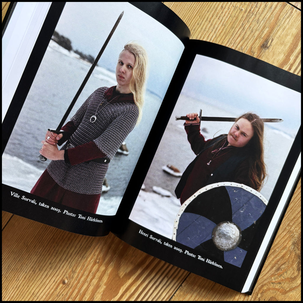 HOME OF THE WAVES: CONVERSATIONS WITH MOONSORROW hardback book
