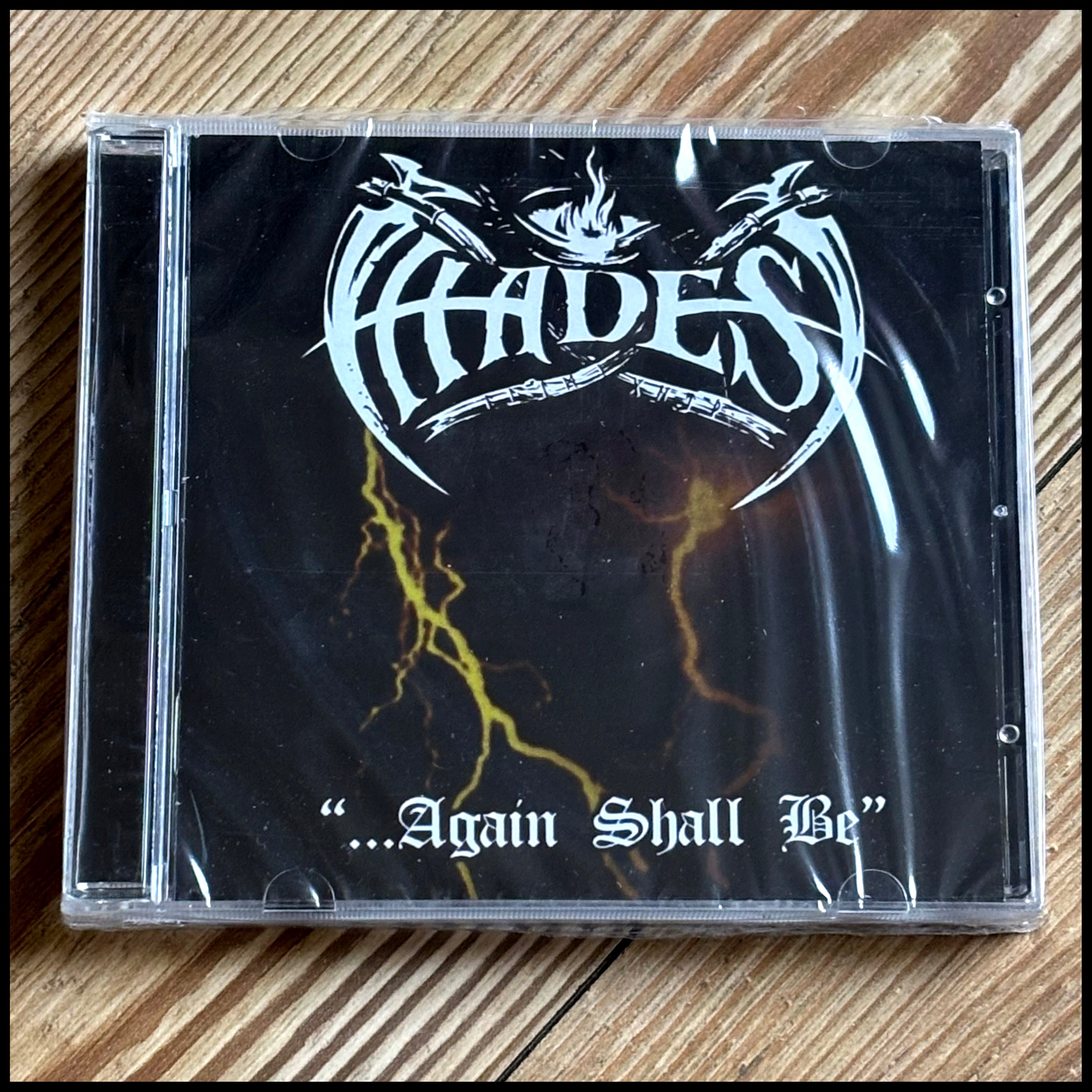 HADES (HADES ALMIGHTY): Again Shall Be + Alone Walkyng CD (legendary Norwegian Viking BM) *new, sealed*