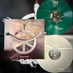 CARCASS: Heartwork 2 LP (double vinyl, white and green, etched, very limited edition)