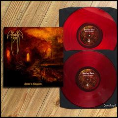 Preorder [May 2025] HEATHEN DEITY: Satan's Kingdom double LP (2 x red vinyl, gatefold sleeve, crushing black metal masterpiece)