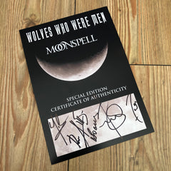 Sale: WOLVES WHO WERE MEN - THE HISTORY OF MOONSPELL boxset with paperback book