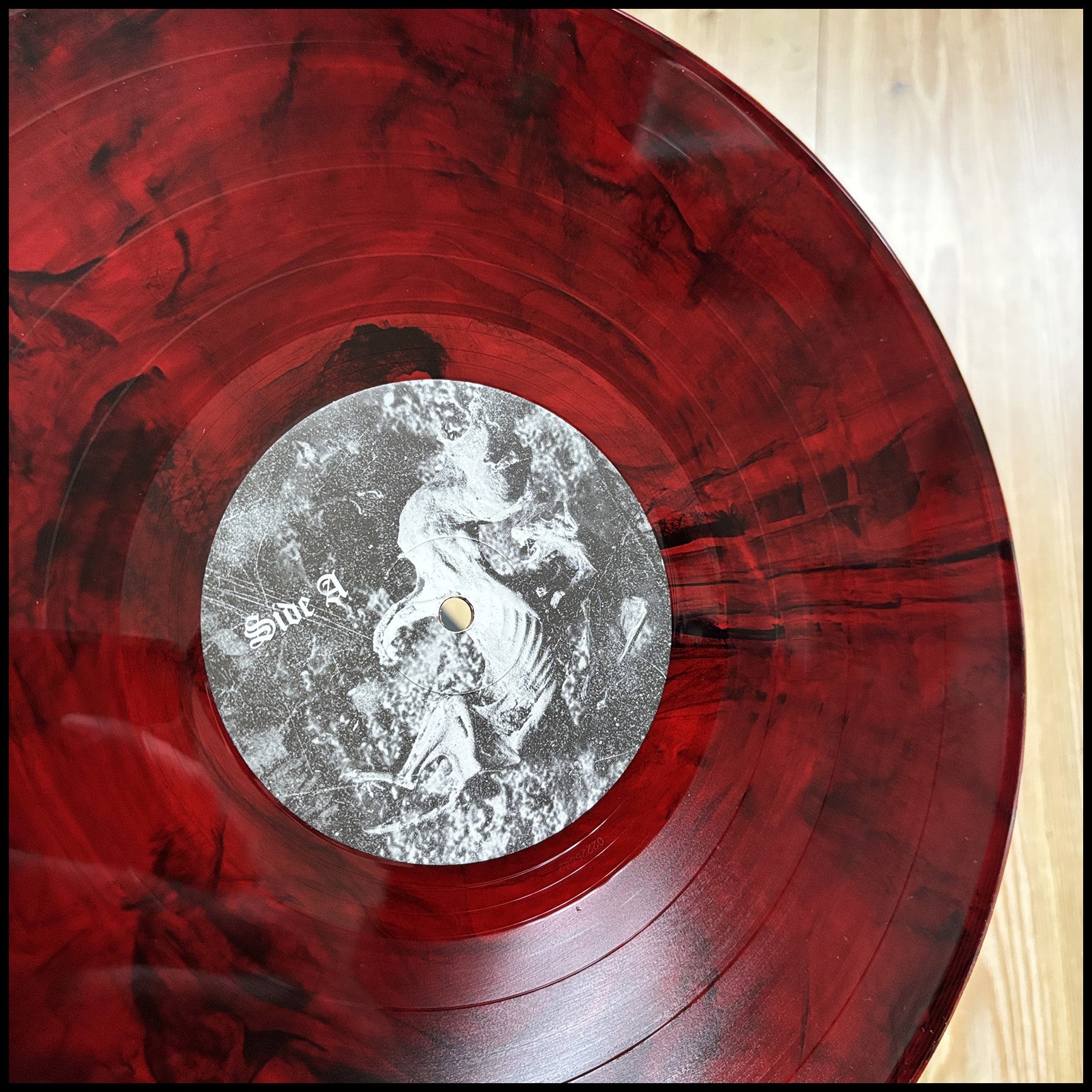 MUTIILATION: Remains of a Ruined, Dead, Cursed Soul LP (infamous lost 90s album on bloodred with black marble vinyl) *new*