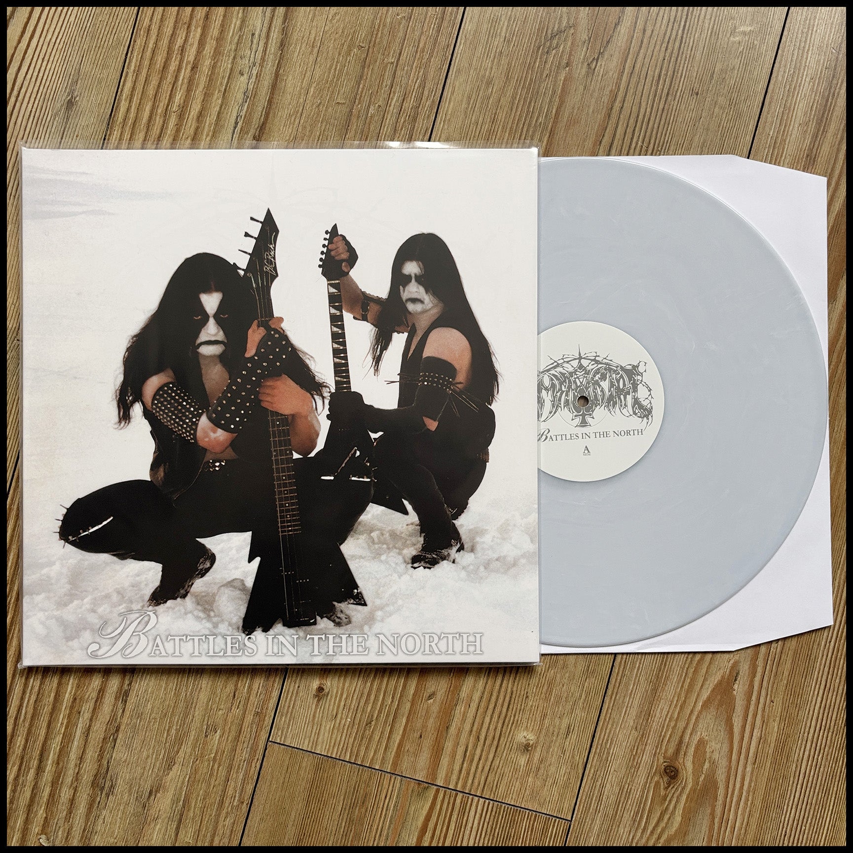 IMMORTAL: Battles in the North LP (white/clear galaxy vinyl, gatefold sleeve) *new*