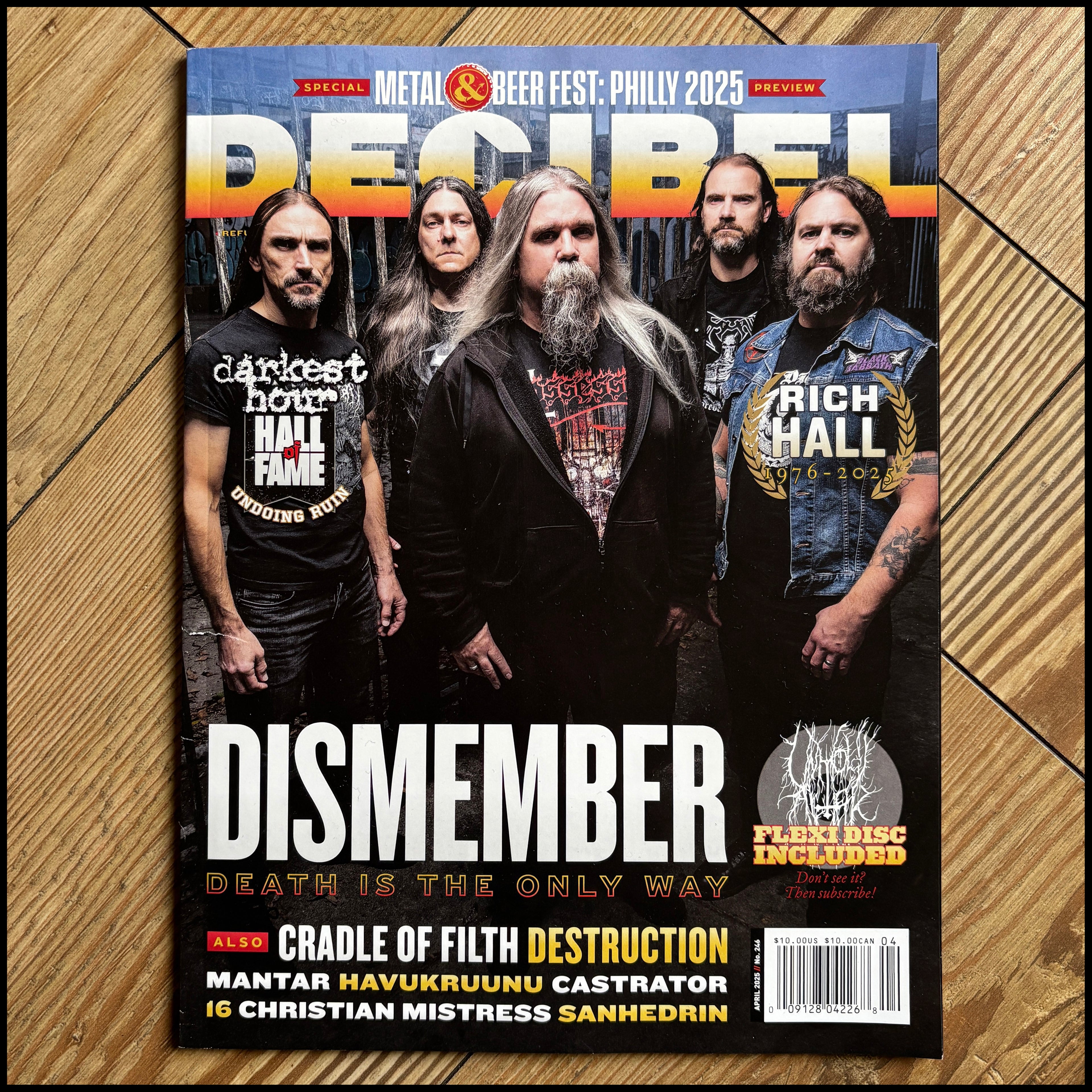 DECIBEL magazine (multiple issues)
