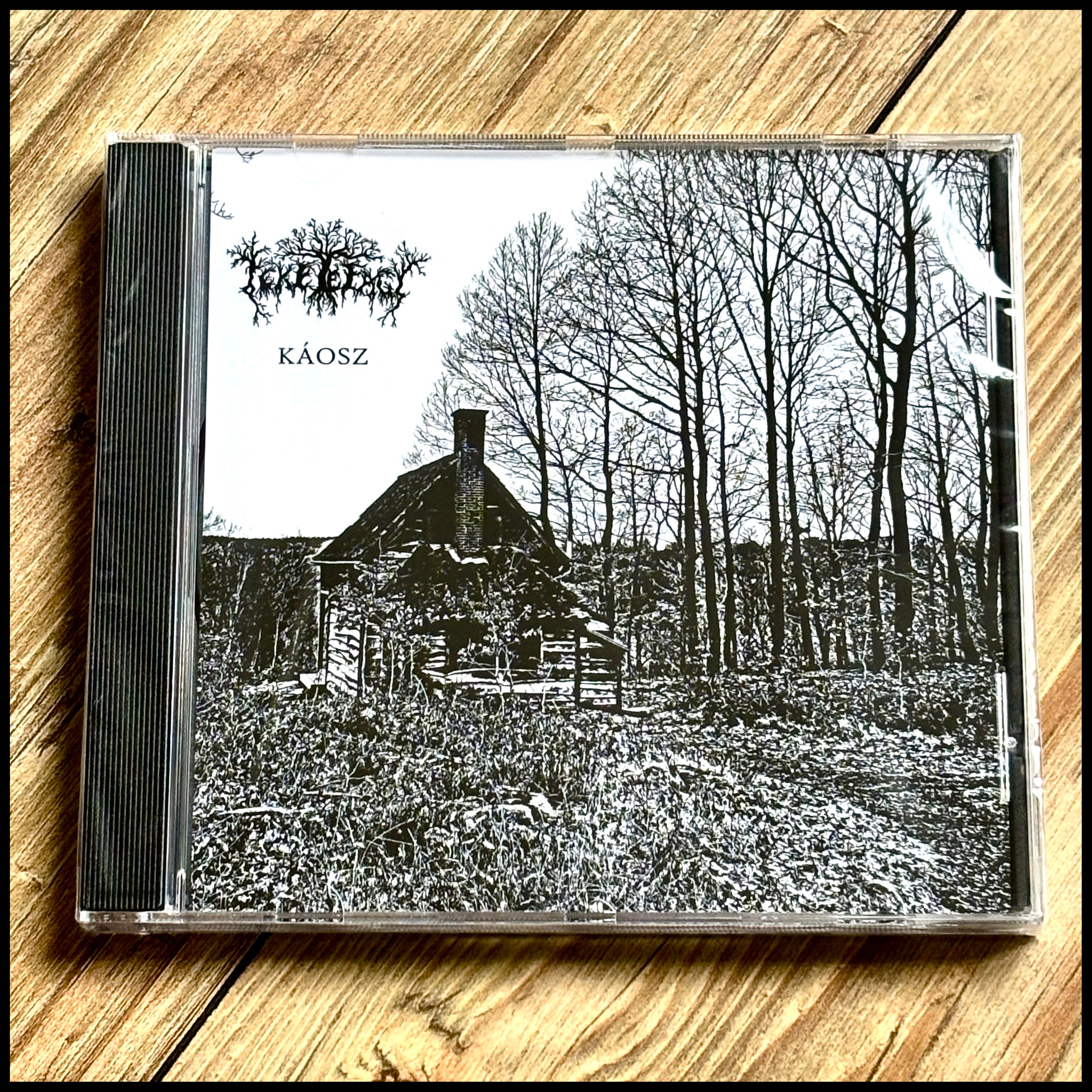 FEKETEFAGY: Káosz CD (atmospheric, melancholy Hungarian/UK BM, debut album) *new, sealed*