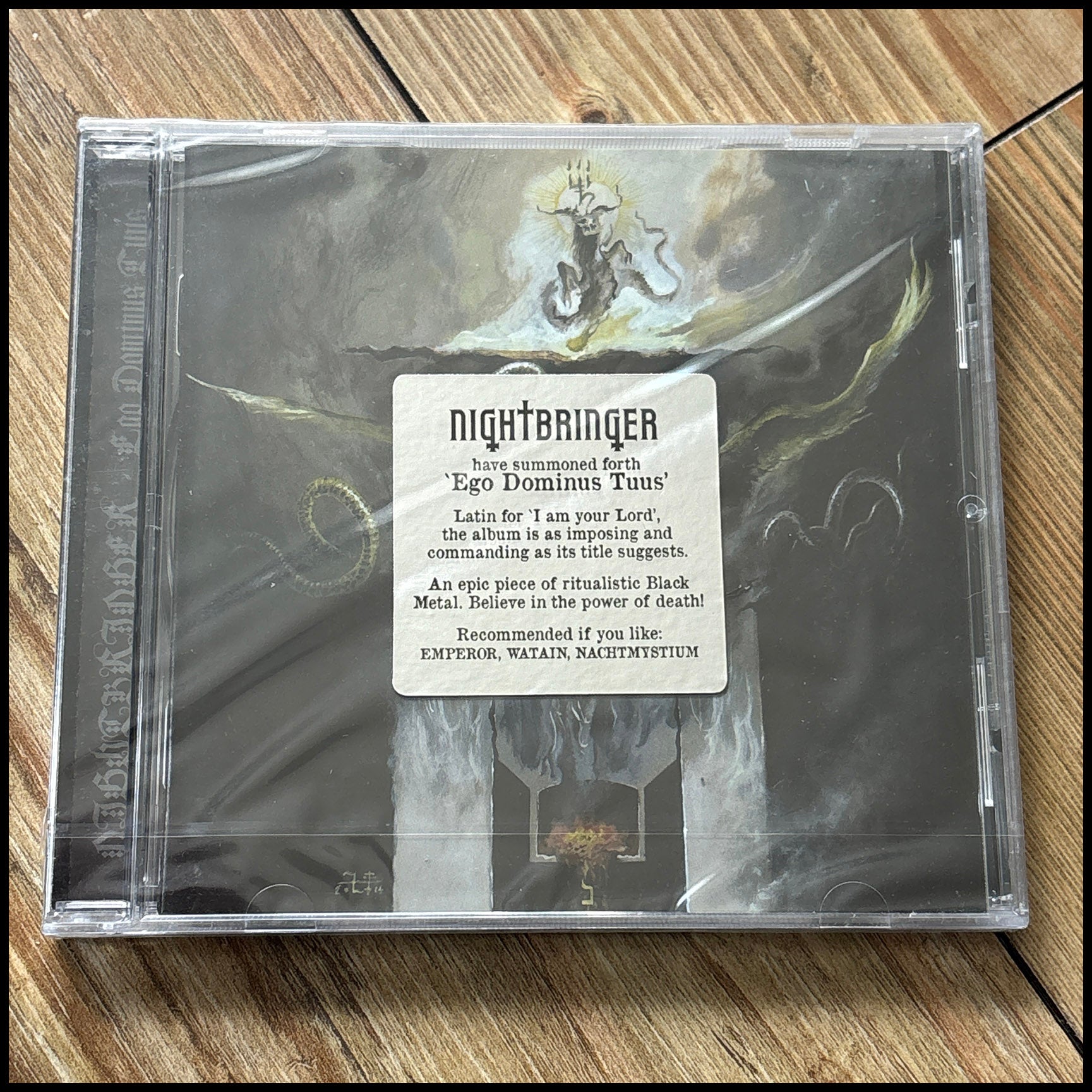 Nightbringer: Ego Dominus Tuus CD *new, sealed*