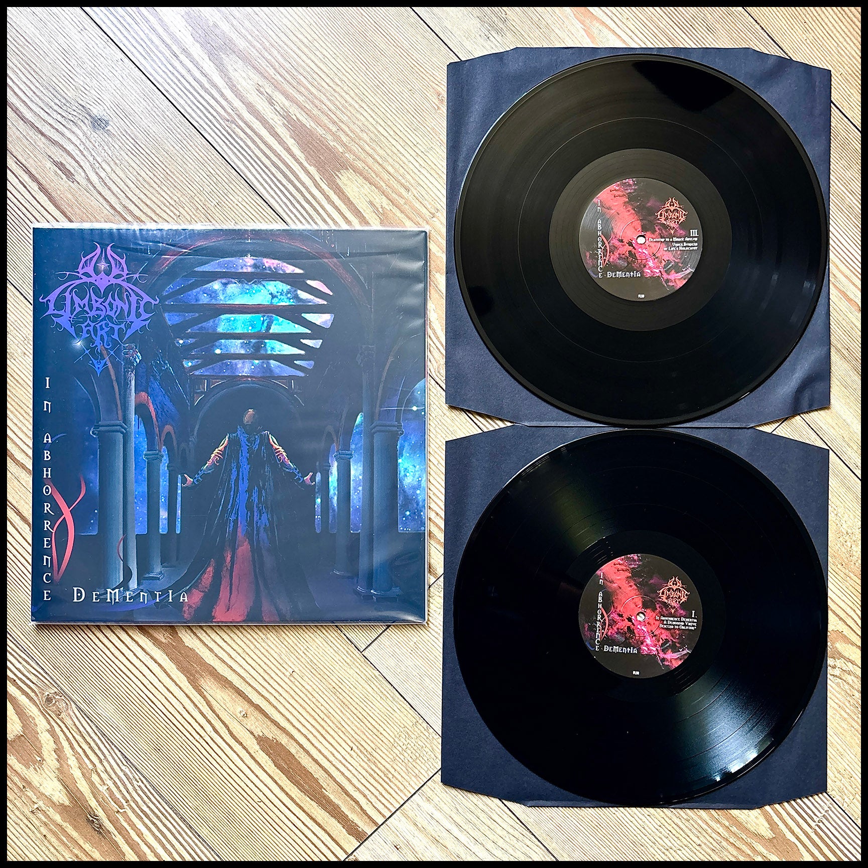 LIMBONIC ART: IN ABHORRENCE DEMENTIA 2LP (2 x black vinyl, cosmic symphonic Norwegian black metal pioneers) *new*