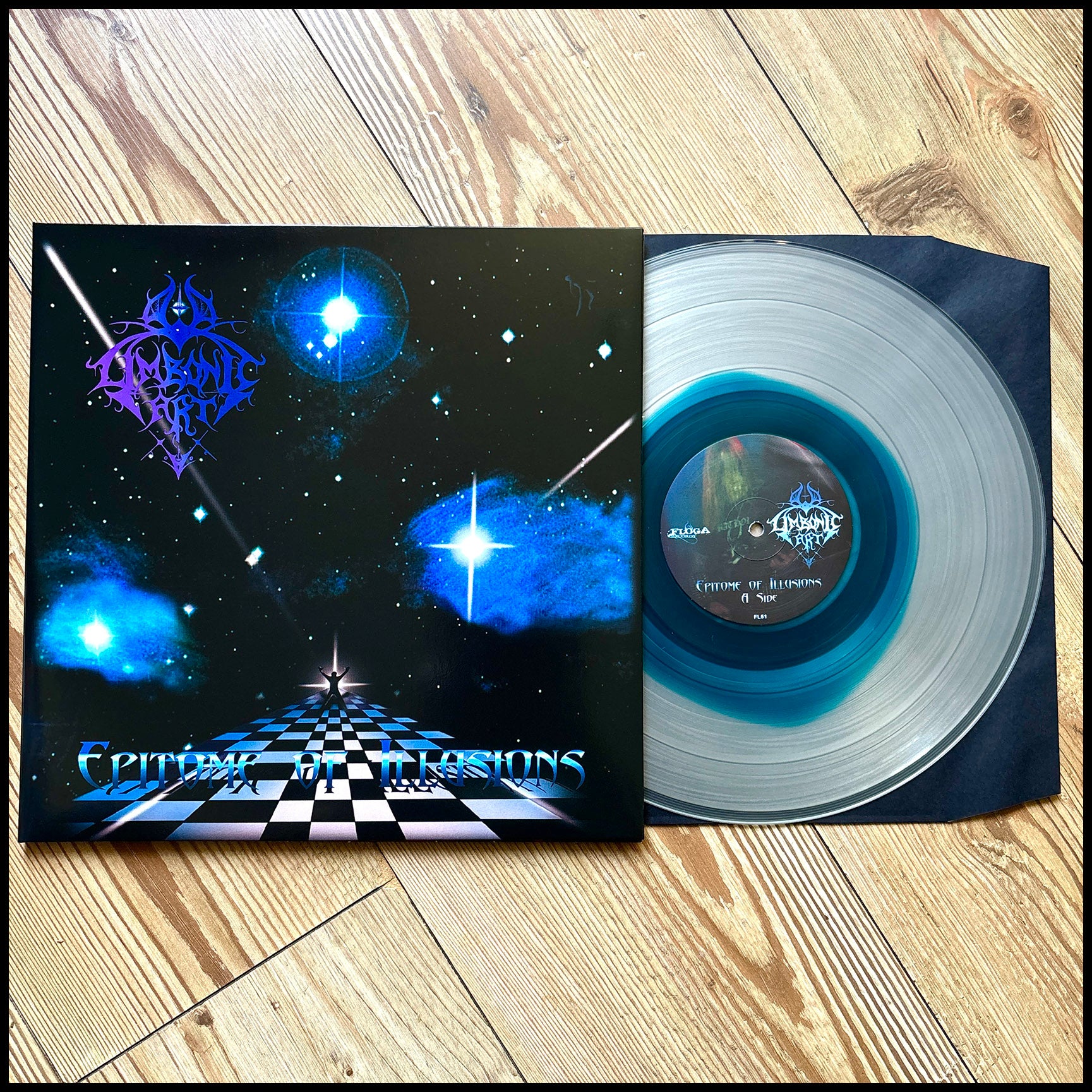 LIMBONIC ART: EPITOME OF ILLUSIONS LP (colour in colour vinyl, cosmic symphonic Norwegian black metal pioneers) *new*