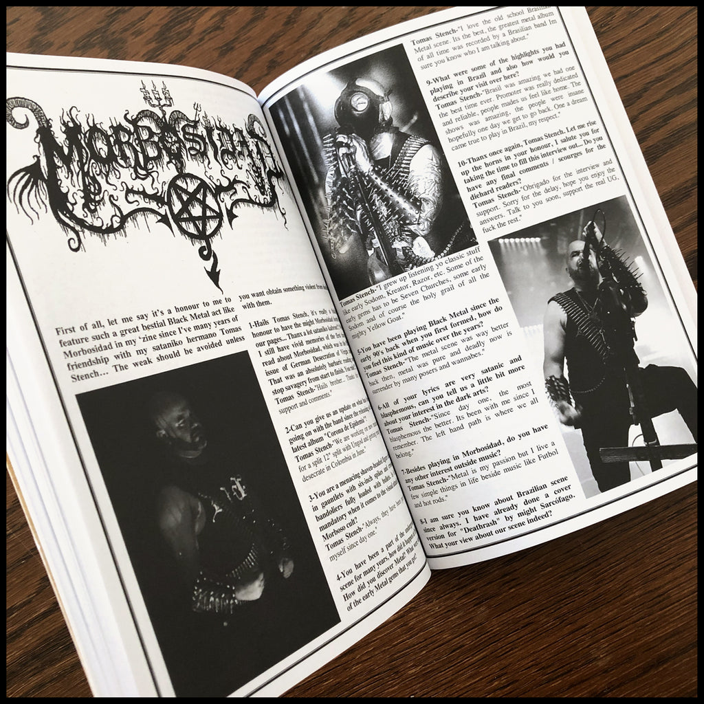 Preorder [Late November 2026] CTHULHU ZINE: ANTHOLOGY (Issues 1-12) book (huge, 500 pages of black/war/death metal)
