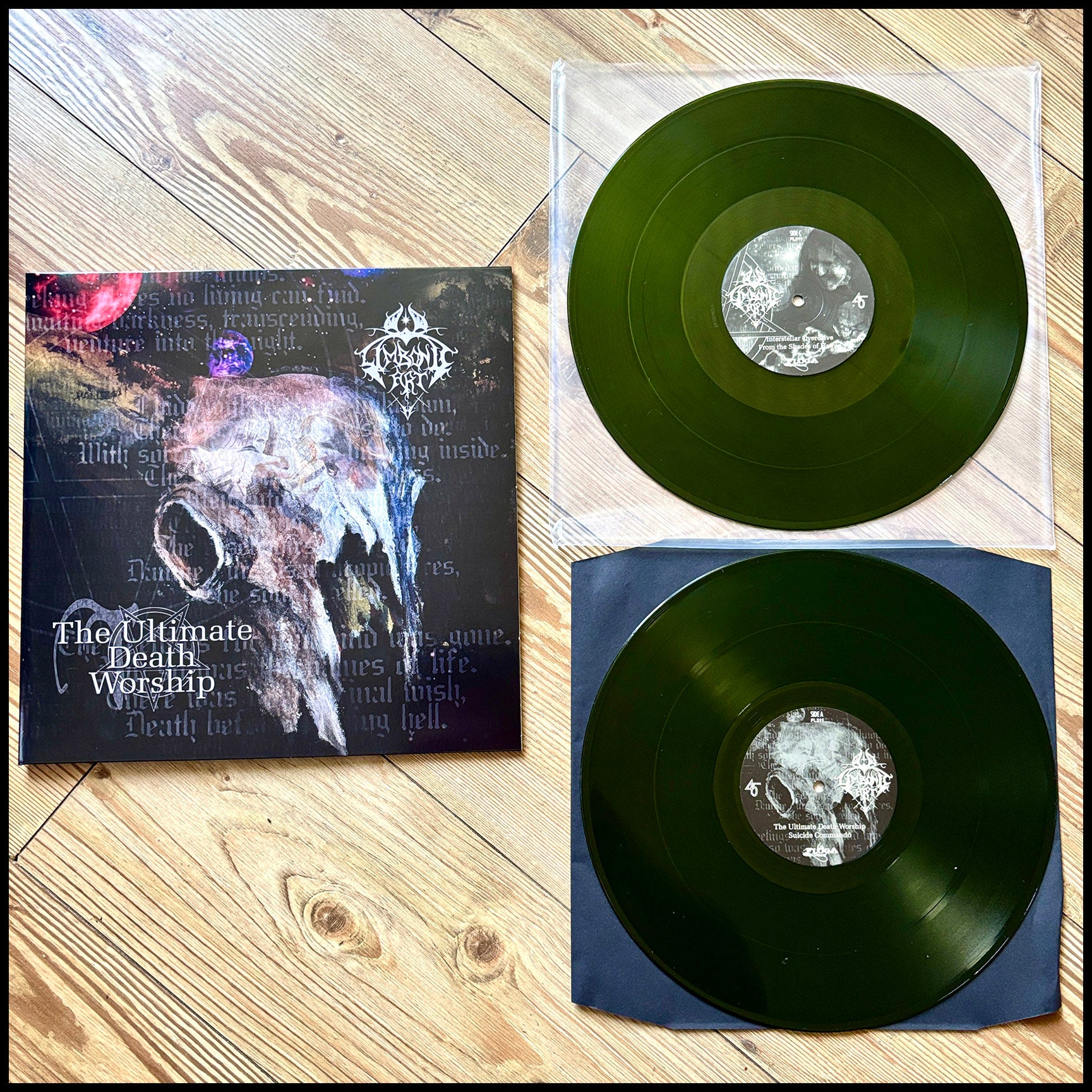 LIMBONIC ART: THE ULTIMATE DEATH WORSHIP 2LP (2 x green vinyl, cosmic symphonic Norwegian black metal pioneers) *new*