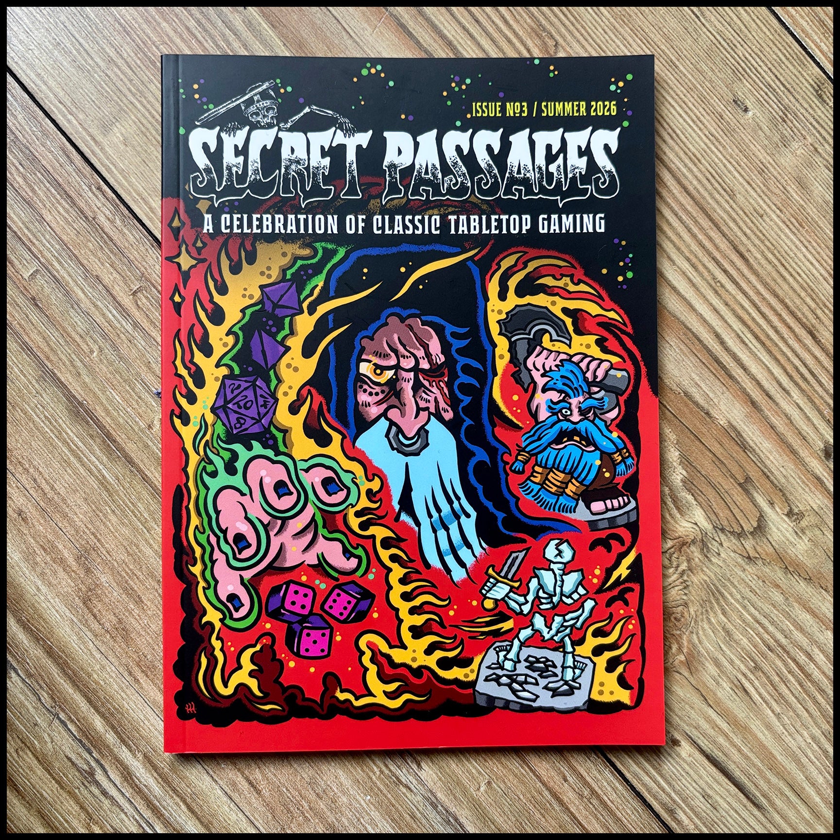 SECRET PASSAGES issue 3 (An old school RPG and oldhammer magazine, limited)