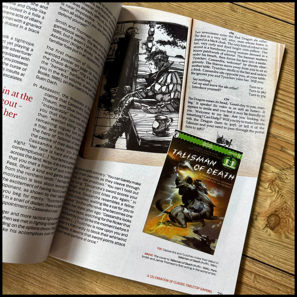 SECRET PASSAGES issue 3 (An old school RPG and oldhammer magazine, limited)