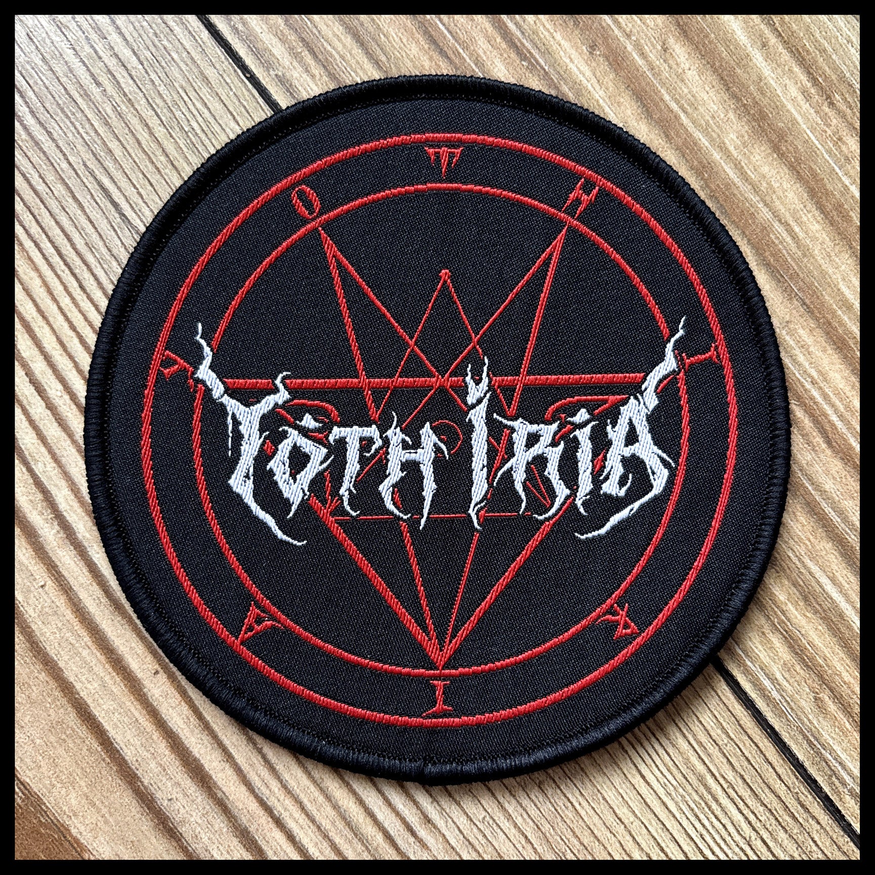 YOTH IRIA: official, limited LOGO SIGIL patches (by CND, 2 variants)