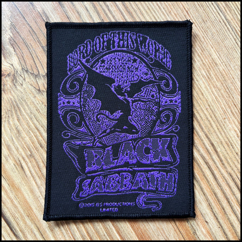 Official BLACK SABBATH: LORD OF THIS WORLD patch
