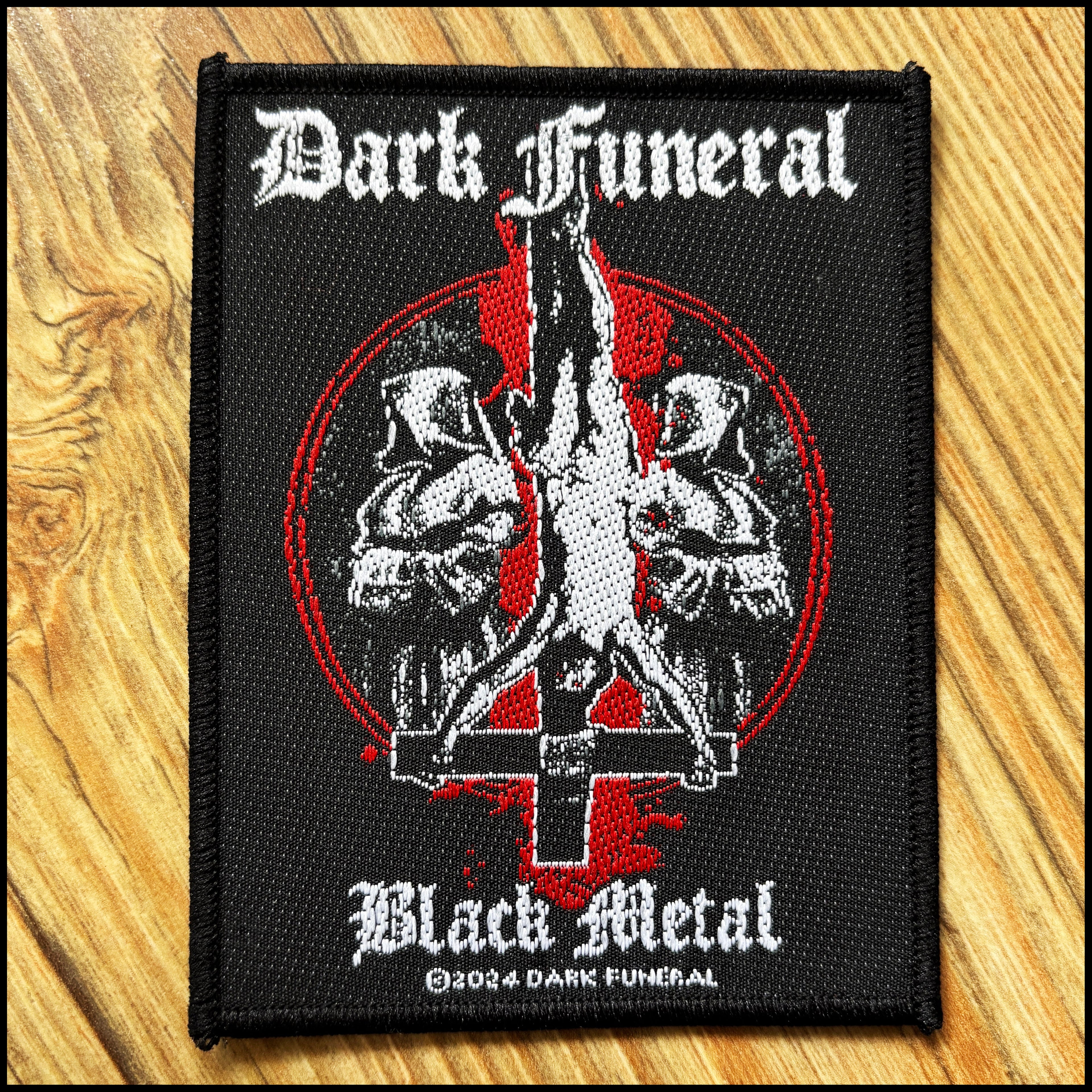 DARK FUNERAL: official BLACK METAL patch
