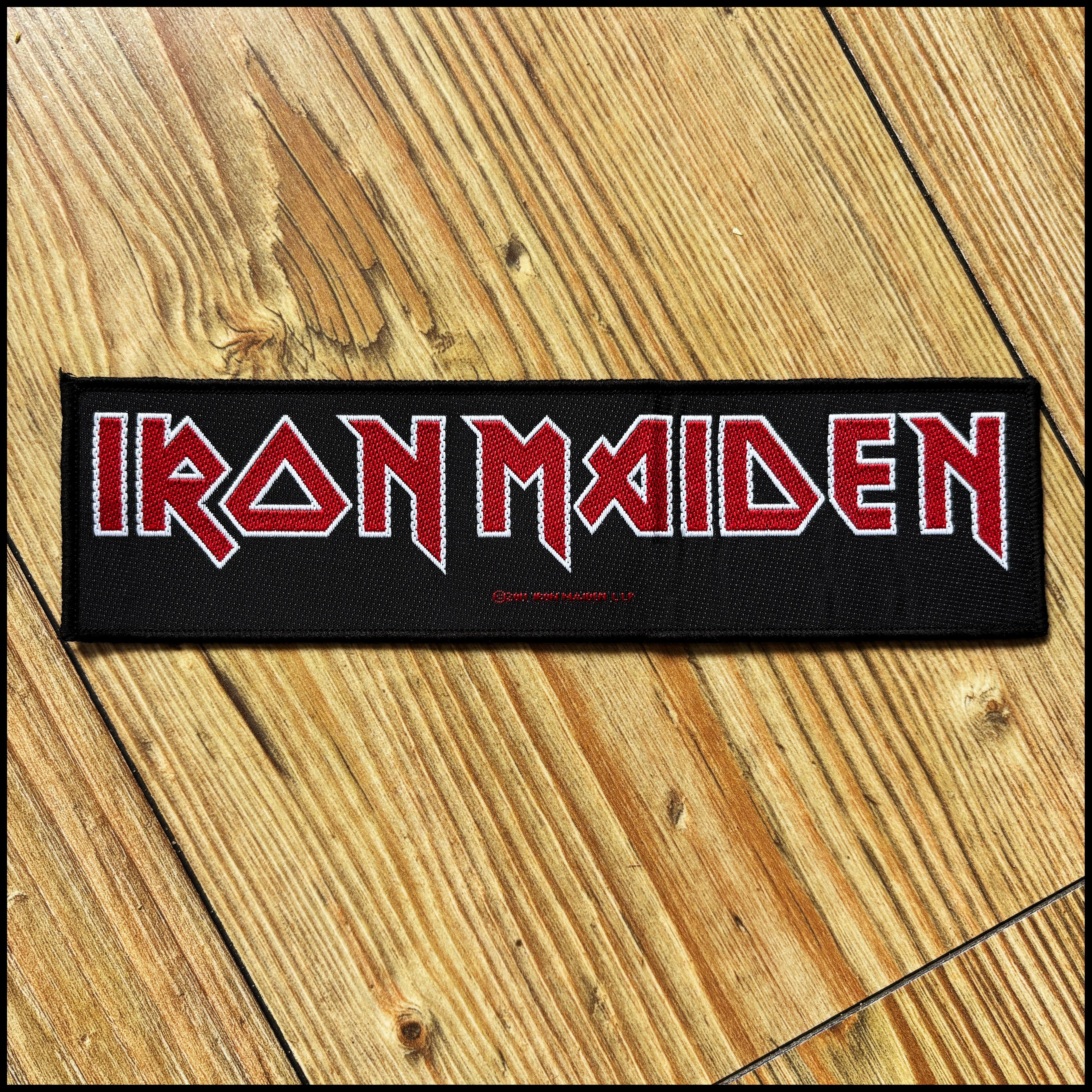 IRON MAIDEN: official LOGO patch