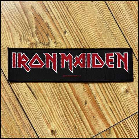 Official IRON MAIDEN: LOGO patch