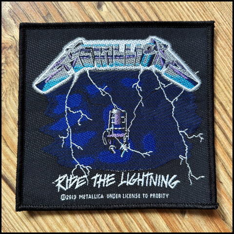 Official METALLICA: RIDE THE LIGHTNING patch