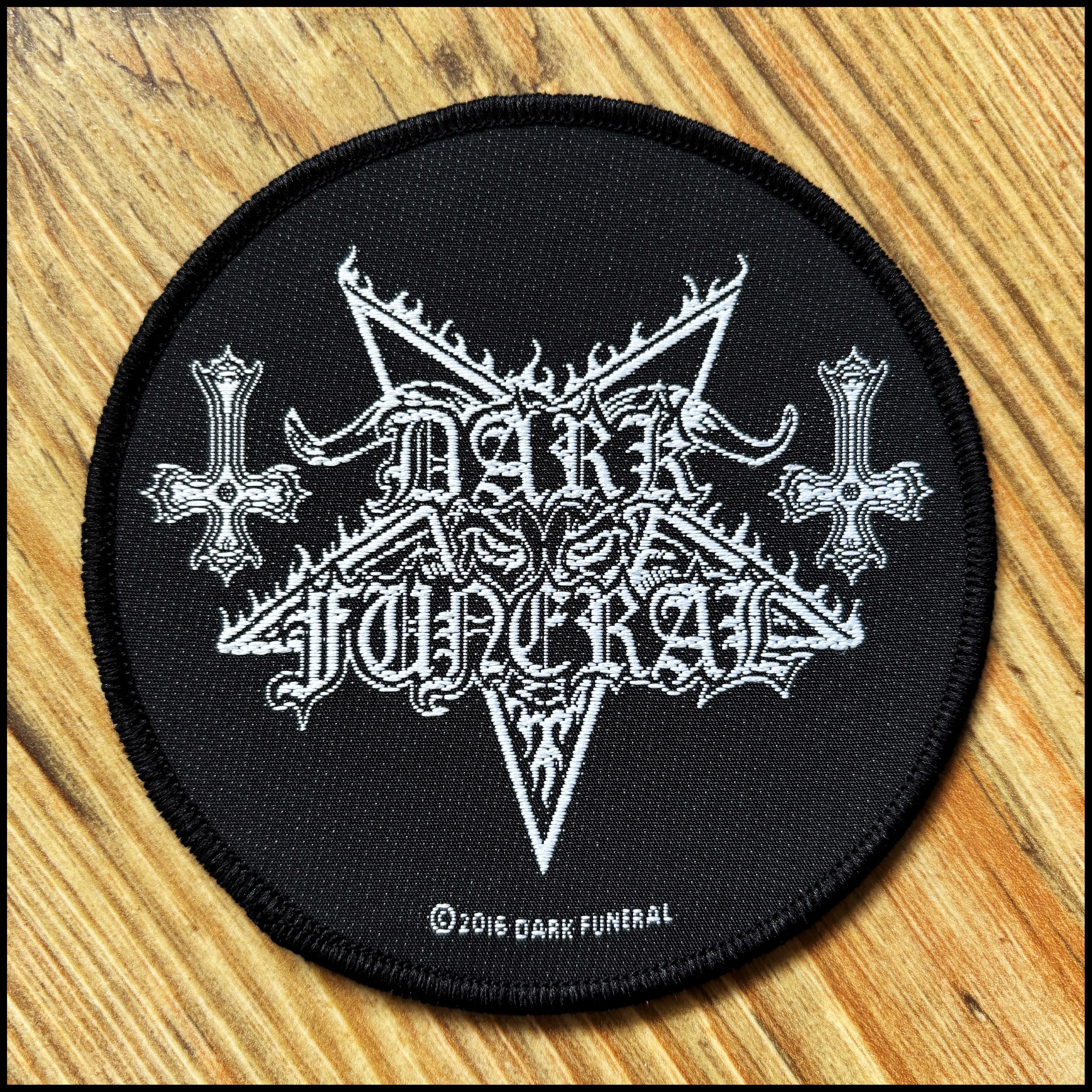 DARK FUNERAL: official LOGO patch