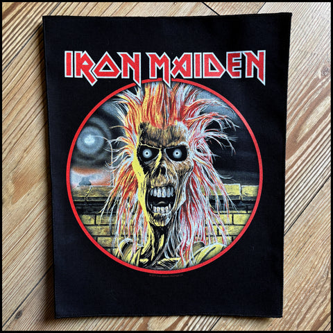 Official IRON MAIDEN large back patch