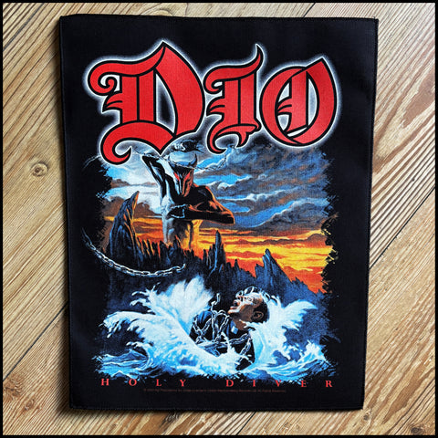 Official DIO: HOLY DIVER large back patch