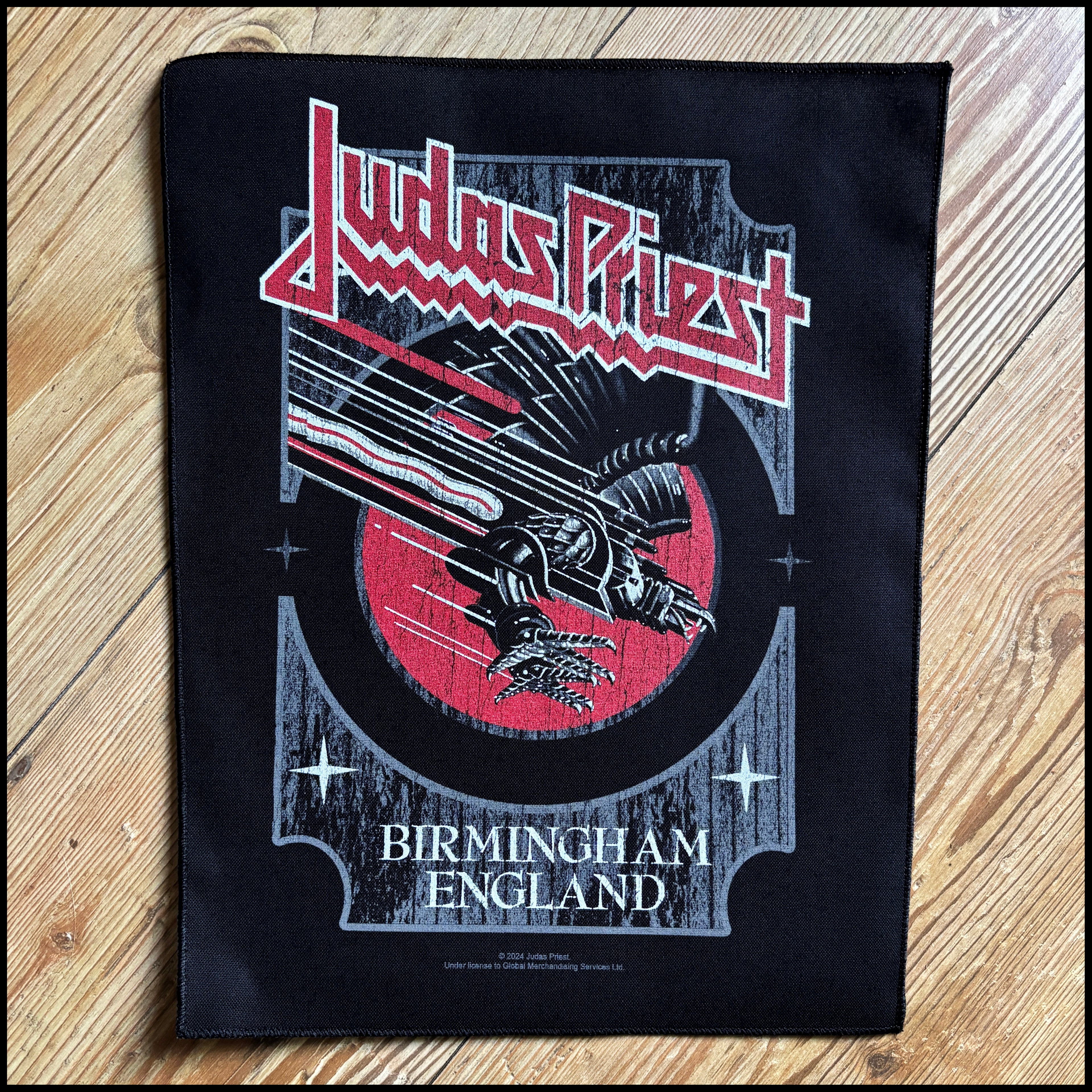JUDAS PRIEST: officiallarge back patch