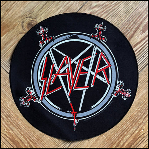 Official SLAYER: PENTAGRAM large back patch