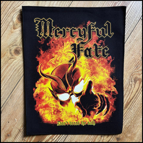Official MERCYFUL FATE: DON'T BREAK THE OATH large back patch