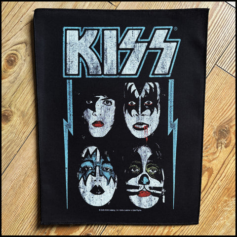 Official KISS: FACES large back patch