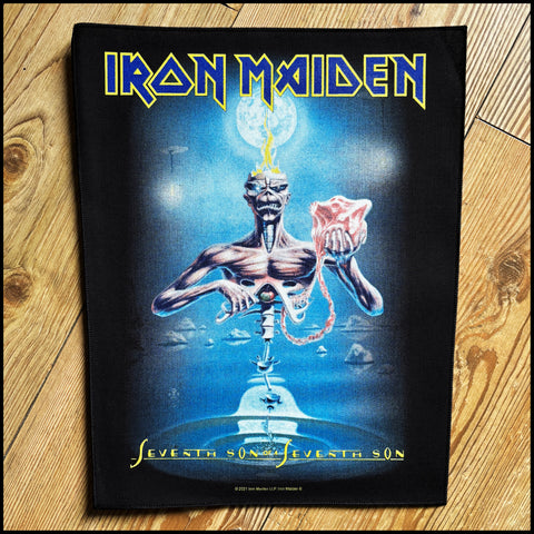 Official IRON MAIDEN: SEVENTH SON OF A SEVENTH SON large back patch