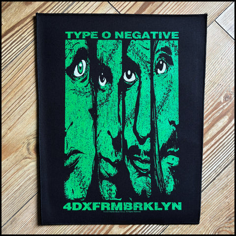 Official TYPE O NEGATIVE: FRM BRKLYN large back patch