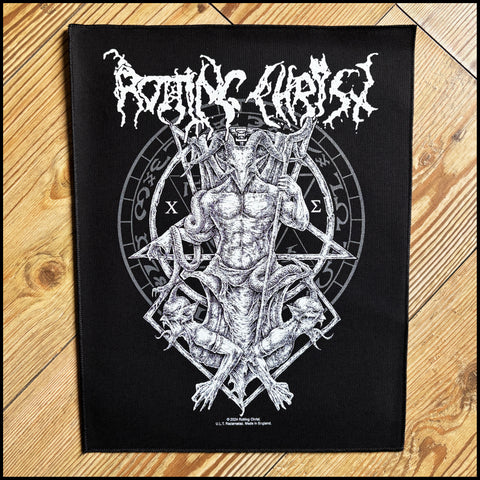 Official ROTTING CHRIST: LUCIFER large back patch